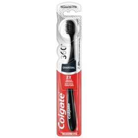 Colgate 360° Black With Charcoal Medium Οδοντόβουρτσα 1 Tεμάχιο Colgate 360° Black With Charcoal Medium Οδοντόβουρτσα 1 Tεμάχιο