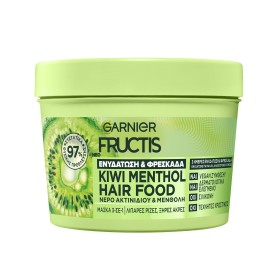 Garnier Fructis Kiwi Menthol Hair Food 3σε1 Μάσκα Μαλλιών για Ενυδάτωση 400ml Garnier Fructis Kiwi Menthol Hair Food 3σε1 Μάσκα Μαλλιών για Ενυδάτωση 400ml