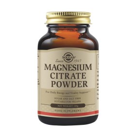 Solgar Magnesium Citrate Powder 250mg για το Νευρικό Σύστημα 108g