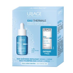 Uriage Promo Eau Thermal Serum Booster Hyaluronic Acid Ορός Ενυδάτωσης & Λάμψης με Υαλουρονικό 30ml & Κρέμα Νερού Ελαφριάς Υφής 15ml