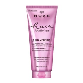 Nuxe Hair Prodigieux Σαμπουάν Λάμψης με Εκχύλισμα Ελαίου Ροζ Καμέλιας 200ml