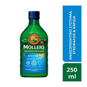 Mollers Μουρουνέλαιο Tutti Frutti 250ml Mollers Μουρουνέλαιο Tutti Frutti 250ml