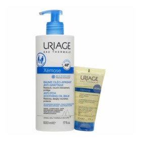 Uriage Promo Xemose Anti Itch Soothing Oil Balm Καταπραϋντικό Έλαιο Βάλσαμο κατά του Κνησμού 500ml & Cleansing Soothing Oil 50ml Uriage Promo Xemose Anti Itch Soothing Oil Balm Καταπραϋντικό Έλαιο Βάλσαμο κατά του Κνησμού 500ml & Cleansing Soothing Oil 50ml