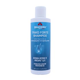Braderm Triko Forte Shampoo Σαμπουάν κατά της Τριχόπτωσης 200ml Braderm Triko Forte Shampoo Σαμπουάν κατά της Τριχόπτωσης 200ml