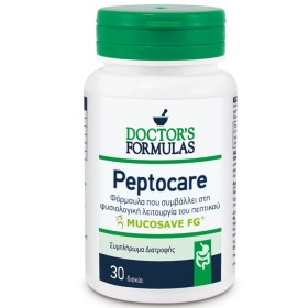 DOCTORS FORMULAS Peptocare 30 Tablets