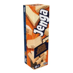 Hasbro Jenga Επιτραπέζιο Παιχνίδι για 1+ Παίκτες από 6+ Ετών