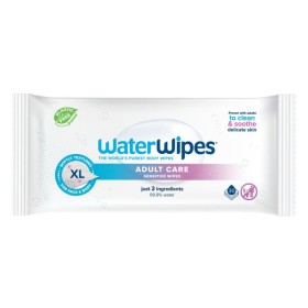 WaterWipes Adult Care Sensitive Wipes XL Μαντηλάκια Καθαρισμού Ενηλίκων με 99.9% Νερό 30 Τεμάχια