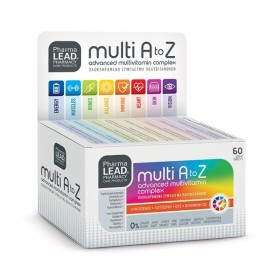 Pharmalead Multi A To Z Ολοκληρωμένο Σύμπλεγμα Πολυβιταμινών για τη Σωστή Λειτουργία του Οργανισμού 60 Tαμπλέτες Pharmalead Multi A To Z Ολοκληρωμένο Σύμπλεγμα Πολυβιταμινών για τη Σωστή Λειτουργία του Οργανισμού 60 Tαμπλέτες