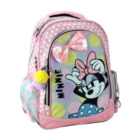 Gim Σχολική Τσάντα Οβάλ Δημοτικού Minnie Bow 1 Τεμάχιο