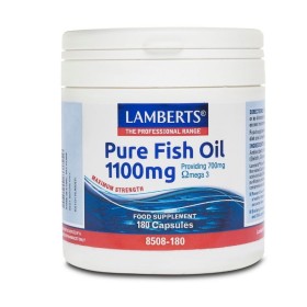 LAMBERTS Pure Fish Oil 1100mg Ιχθυέλαιο 180 Κάψουλες