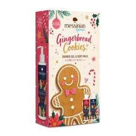 Messinian Spa Promo Gingerbread Cookies Αφρόλουτρο 300ml & Γαλάκτωμα Σώματος 300ml Messinian Spa Promo Gingerbread Cookies Αφρόλουτρο 300ml & Γαλάκτωμα Σώματος 300ml