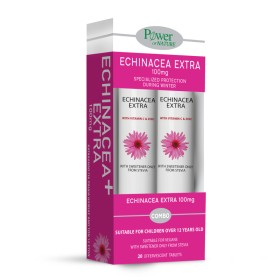 Power Health Promo Echinacea Extra 100mg για Ενίσχυση του Ανοσοποιητικού με Γεύση Λεμόνι 2χ20 Αναβράζοντα Δισκία