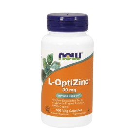 Now L-Optizinc 30mg για Ενίσχυση του Ανοσοποιητικού Συστήματος 100 Μαλακές Κάψουλες