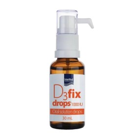 Intermed D3 Fix Drops 1000iu Βιταμίνη D3 σε Σταγόνες με Γεύση Βανίλια 30ml Intermed D3 Fix Drops 1000iu Βιταμίνη D3 σε Σταγόνες με Γεύση Βανίλια 30ml