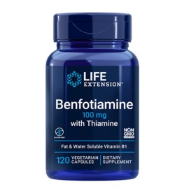 LIFE EXTENSION Benfotiamine With Thiamine 100mg 120caps