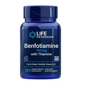 Life Extension Benfotiamine With Thiamine 100mg 120caps
