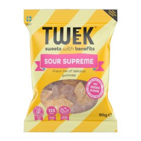 Tweek Ζελεδάκια χωρίς Ζάχαρη Sour Supreme 80g