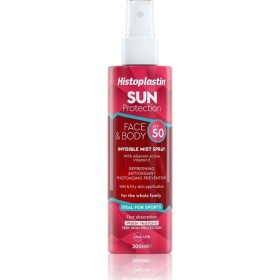 Heremco Histoplastin Sun Protection Invisible Mist Spray Face & Body Αδιάβροχο Αντιηλιακό Προσώπου & Σώματος σε Σπρέϊ spf50+ 200ml Heremco Histoplastin Sun Protection Invisible Mist Spray Face & Body Αδιάβροχο Αντιηλιακό Προσώπου & Σώματος σε Σπρέϊ spf50+ 200ml