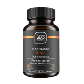 Pharmalead Black Range Zinc Plus Nutrients για Ενίσχυση του Ανοσοποιητικού 30 Κάψουλες Pharmalead Black Range Zinc Plus Nutrients για Ενίσχυση του Ανοσοποιητικού 30 Κάψουλες