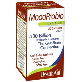 HEALTH AID MoodProbio Supplement with Probiotics & Prebiotics 30 Capsules