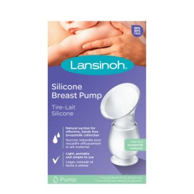 LANSINOH Silicone Breast Pump Χειροκίνητο Θήλαστρο Σιλικόνης 1 Τεμάχιο