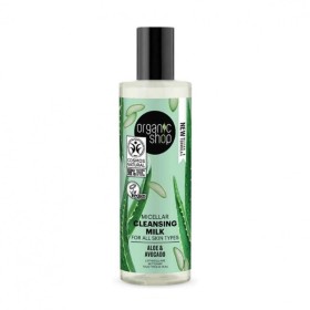 Organic Shop Micellar Cleansing Milk Aloe & Avocado Γαλάκτωμα Καθαρισμού Προσώπου 150ml