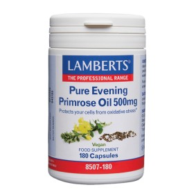 Lamberts Evening Primrose Oil 500mg Συμπλήρωμα με Νυχτολούλοδο για Εμμηνόπαυση 180 Κάψουλες Lamberts Evening Primrose Oil 500mg Συμπλήρωμα με Νυχτολούλοδο για Εμμηνόπαυση 180 Κάψουλες