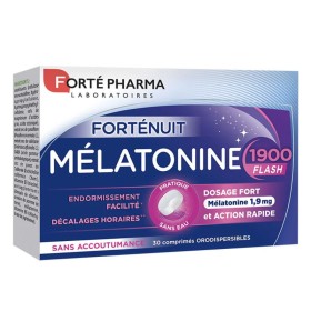 FORTE PHARMA Melatonine 1900 Flash Μελατονίνη 1900mg για την Αϋπνία με Γεύση Βανίλια 30 Δισκία
