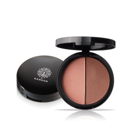 GARDEN Duo Blush Palette 07 Desert Rose Παλέτα Ρουζ με Σατινέ Υφή 10g