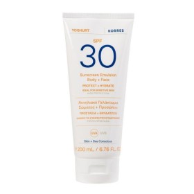 Korres Yoghurt Suncreen Emulsion Αντηλιακό Γαλάκτωμα Σώματος & Προσώπου Spf30 200ml Korres Yoghurt Suncreen Emulsion Αντηλιακό Γαλάκτωμα Σώματος & Προσώπου Spf30 200ml