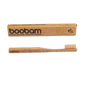 Boobam Brush Natural Παιδική Οδοντόβουρτσα Extra Soft 1 Τεμάχιο Boobam Brush Natural Παιδική Οδοντόβουρτσα Extra Soft 1 Τεμάχιο