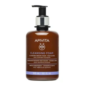 Apivita Cleansing Foam Αφρός Καθαρισμού για Πρόσωπο & Μάτια με Ελιά & Λεβάντα 300ml