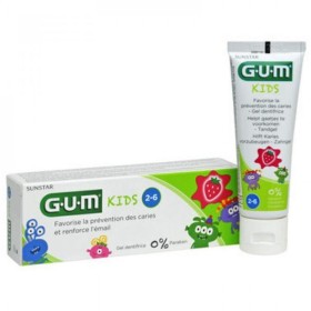 GUM 3000 KIDS Children's Toothpaste 2-6 Years Strawberry Flavor 50ml