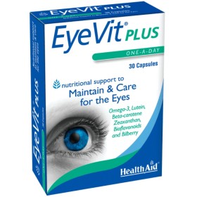 HEALTH AID Eyevit Plus Αντιοξειδωτικό Συμπλήρωμα για την Ενίσχυση των Ματιών 30 Κάψουλες