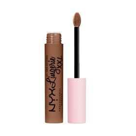 Nyx Professional Make Up Lip Lingerie Xxl Liquid Lipstick Υγρό Κραγιόν Hot Caramelo 4ml