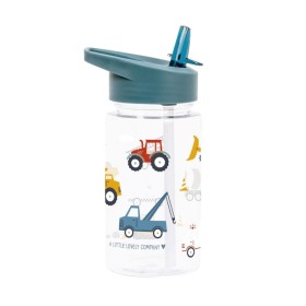 A LITTLE LOVELY COMPANY Drink Bottle Vehicles Pagouri 450ml