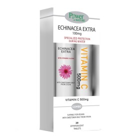 Power Health Promo Echinacea Extra 100mg για Ενίσχυση του Ανοσοποιητικού 20 Αναβράζοντα Δισκία & Δώρο Vitamin C 500mg 20 Αναβράζοντα Δισκία