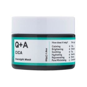 Q+A Cica Overnight Mask Μάσκα Νυκτός για Βαθιά Ενυδάτωση 50g