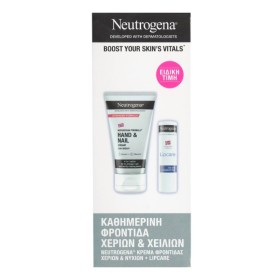 Neutrogena Promo Norwegian Formula Hand & Nail Non Greasy Cream Ενυδατική Κρέμα για Χέρια με Βιταμίνη Ε & Γλυκερίνη 75ml & Norwegian Formula Lipcare Stick 4.8g