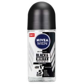 Nivea Men Deo Black & White 48h Invisible Original Roll On Ανδρικό Αποσμητικό 50ml