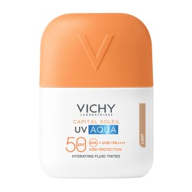 Vichy Capital Soleil UV-AQUA Λεπτόρρευστο Ενυδατικό Αντηλιακό Προσώπου με Χρώμα SPF50 50ml Vichy Capital Soleil UV-AQUA Λεπτόρρευστο Ενυδατικό Αντηλιακό Προσώπου με Χρώμα SPF50 50ml