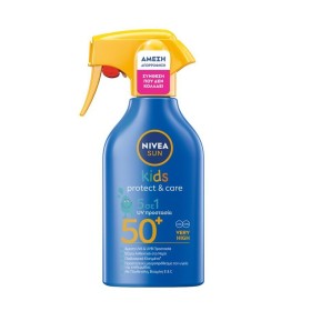 Nivea Sun Kids Trigger Spray SPF50+ Αντηλιακό Γαλάκτωμα για Πρόσωπο & Σώμα 250ml Nivea Sun Kids Trigger Spray SPF50+ Αντηλιακό Γαλάκτωμα για Πρόσωπο & Σώμα 250ml