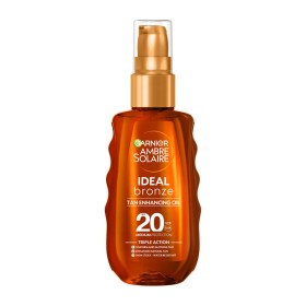 Garnier Ambre Solaire Ideal Bronze Αντηλιακό Λάδι για το Σώμα Spf20 σε Spray 150ml