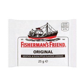 Fishermans Friend Original Καραμέλες για τον Πονόλαιμο με Μινθόλη & Ευκάλυπτο 25g