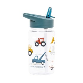 A Little Lovely Company Drink Bottle Vehicles Παγούρι 450ml