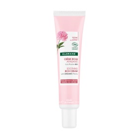 Klorane Peony Soothing Rich Face Cream Καταπραϋντική Κρέμα Προσώπου Πλούσιας Υφής για Ευαίσθητες & Ξηρές Επιδερμίδες 40ml