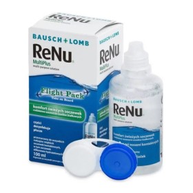 Bausch & Lomb Renu Multiplus Flight Pack Διάλυμα Καθαρισμού Φακών Επαφής Πολλαπλών Χρήσεων & Θήκη Φακών 100ml Bausch & Lomb Renu Multiplus Flight Pack Διάλυμα Καθαρισμού Φακών Επαφής Πολλαπλών Χρήσεων & Θήκη Φακών 100ml