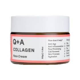 Q+A Collagen Face Cream Αντιγηραντική Κρέμα Προσώπου με Θαλάσσιο Κολλαγόνο 50g