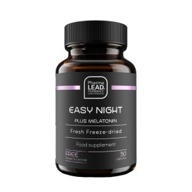 Pharmalead Black Range Easy Night Plus Melatonin για την Διατήρηση του Φυσιολογικού Ύπνου & την Ανακούφιση Από το Jet Lag 30 Κάψουλες Pharmalead Black Range Easy Night Plus Melatonin για την Διατήρηση του Φυσιολογικού Ύπνου & την Ανακούφιση Από το Jet Lag 30 Κάψουλες