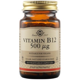 Solgar Vitamin B12 500μg 50 Φυτικές Κάψουλες Solgar Vitamin B12 500μg 50 Φυτικές Κάψουλες